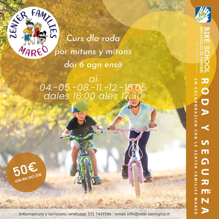 curs roda por mituns, Fahrradkurs für Kinder mit Schwerpunkt auf Sicherheit