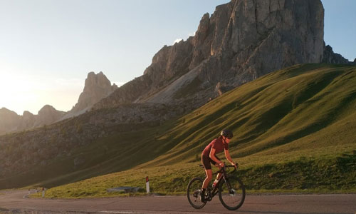 Road bike tours in the Dolomites, road bike Dolomites, road bike School san Vigilio